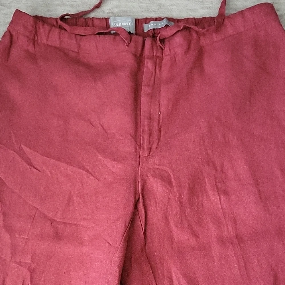 Old Navy Linen Pants - Cream - Picture 5 of 5